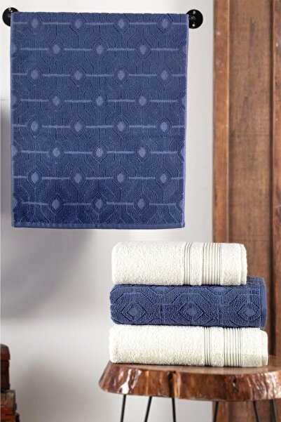 Mürdüm Home 100% бавовняний набір з 4 рушників для ванної кімнати - набір для хамаму