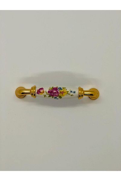 CLV PORSELEN KULP 96mm Porcelain Handle Furniture Handle Cabinet Handle