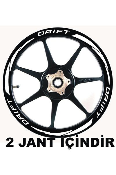 Oracal Mondial Drift Wheel Strip.white Color