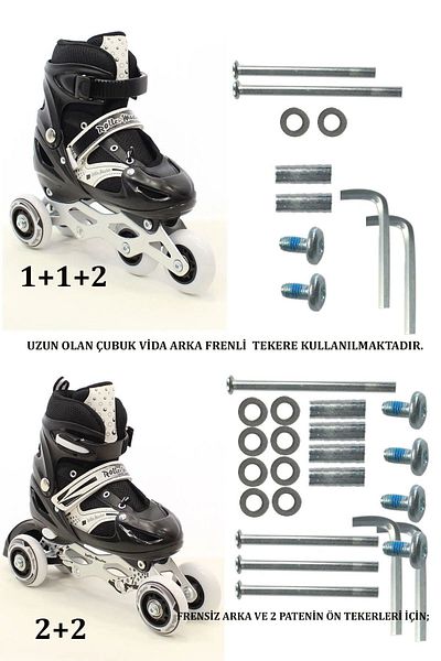 CANARY Children's Skate Balance Set - 4 Wheel Making Apparatus