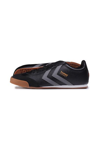 hummel Comet Unisex Black Suede Sneaker