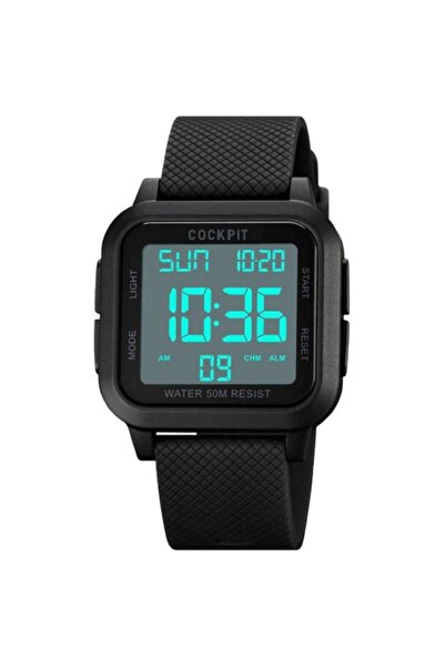 Cockpit 4894 ساعة يد رجالية سوداء