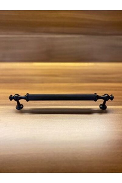 Genel Markalar Misket Rustik 224 Mm Siyah Lüks Dolap Çekmece Kulp Mobilya Kulpları Siyah