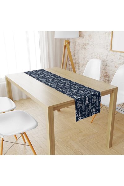 Lolla Evmila Snow Trees Pattern Runner Llrn 42