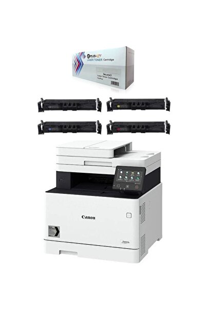 Canon I-sensys Mf754cdw Wıfı Tam Dolu Muadil Tonerli Renkli Çok Fonksıyonlu Y...
