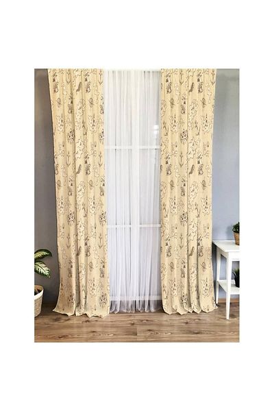 Evmila Children's Room Background Curtain