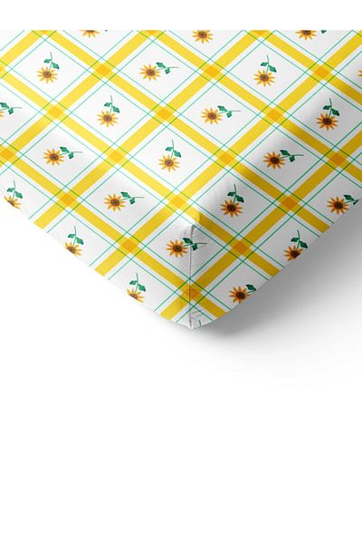 Evmila Floral Patterned Printed Single Elastic Sheet Set