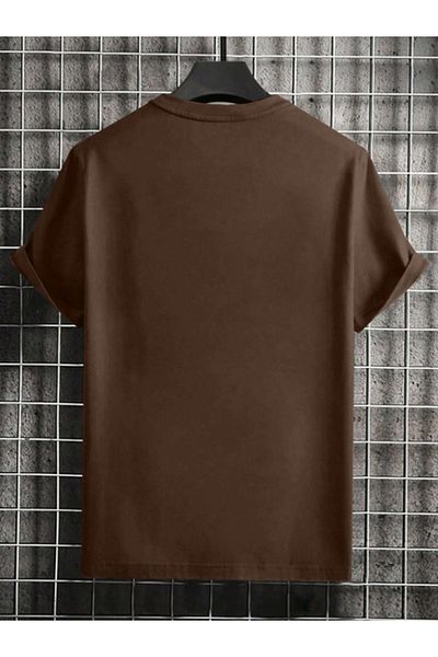 AFROGİYİM Ανδρικό μπλουζάκι με διπλή γραμμή Paris printed oversize