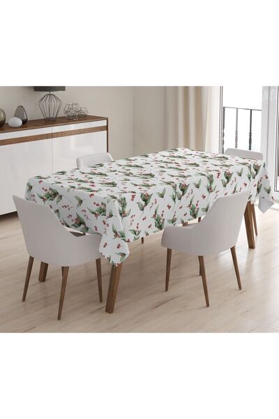 Evmila Štampano Somot Tekstura Stolnjak