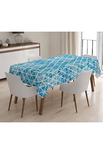 Evmila Štampano Somot Tekstura Stolnjak