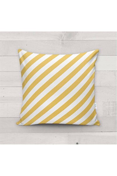 Evmila Novogodišnji specijal Prugasto Somot Navlaka za jastuk
