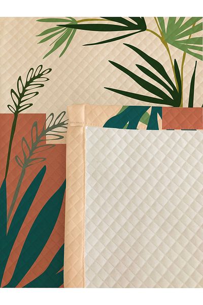 Evmila Double Patterned Printed Pique - 200x220 Cm