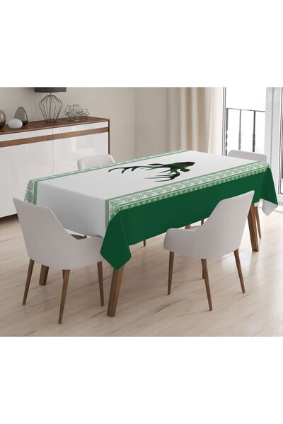 Evmila Novogodišnji specijalni jelen Sa deznom Somot Stolnjak