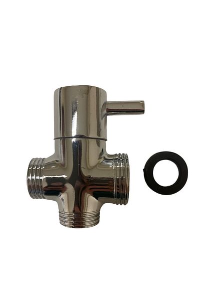 T.U.A. ARMATÜR ROBOT SHOWER SET DIVERTOR VALVE-CHROME