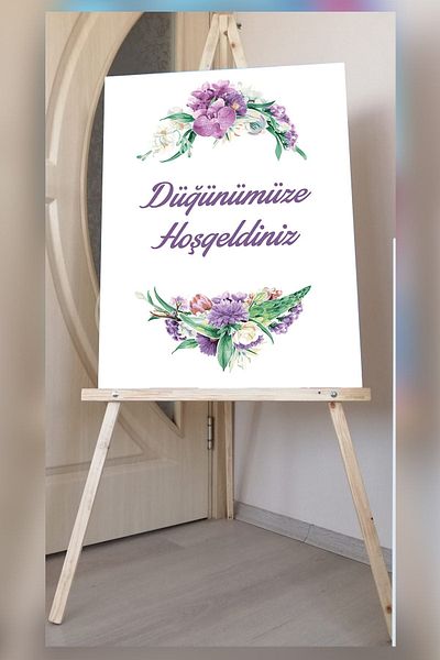 Yogi Tasarım Şovale Welcome Board