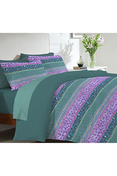 Evmila Постільна білизна для двомісного ліжка 200x220 см - сучасний принт, ко...