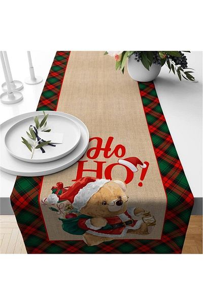 Evmila Anul Nou Special Teddy Pattern Runner