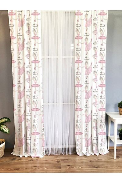 Evmila Printed Children's Room Background Curtain