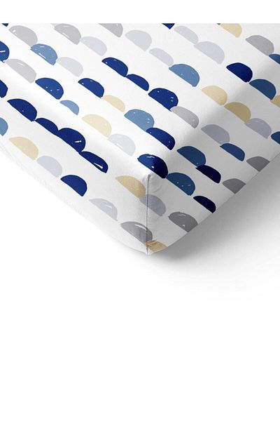 Evmila Modern Pattern Printed Single Elastic Sheet Set Colorful