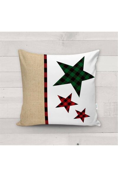 Evmila Novogodišnja specijalna zvezda Sa deznom Somot Navlaka za jastuk