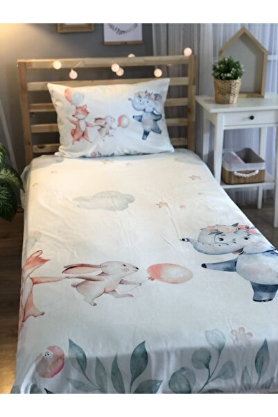 Lolla Evmila Digital Printing Cute Animals Velvet Cover Pillow Set 1932