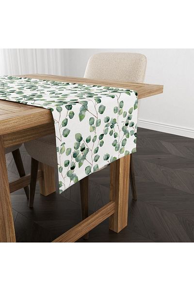 Evmila Flower Patterned Runner Model