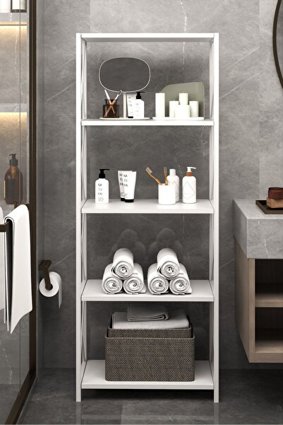 Cosargroup Banyo Düzenleyici Banyo Dolabı Çok Amaçlı Dolap 5 Katlı Metal Mutfak Düzenleyici BXB