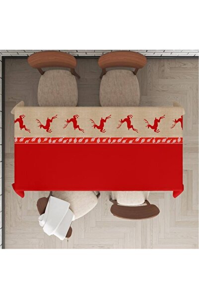 Evmila Novogodišnji specijalni jelen Sa deznom Stolnjak