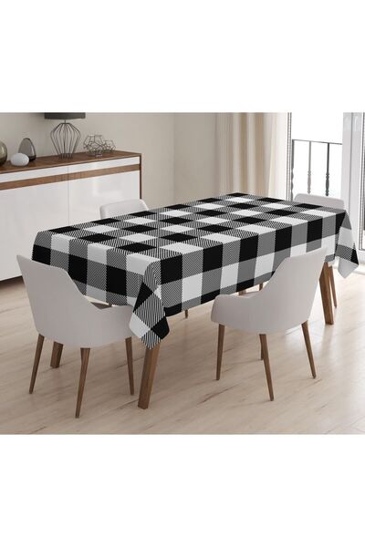 Evmila Štampano Somot Tekstura Stolnjak