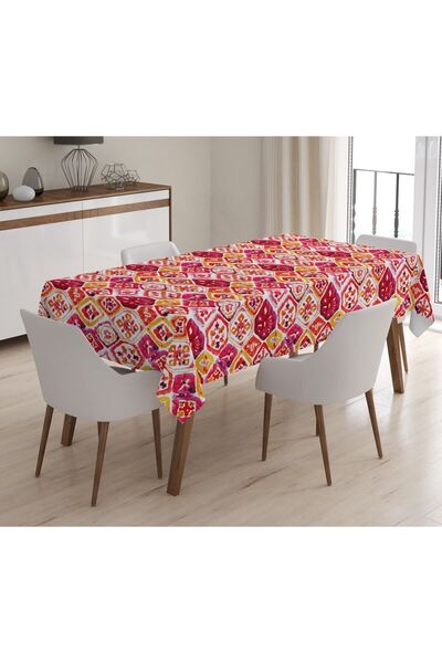 Evmila Štampano Somot Tekstura Stolnjak