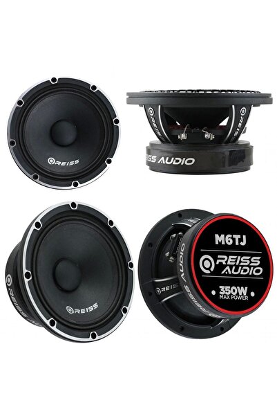 Genel Markalar Art002 X01 Audio Rs-M6Tj Oto Midrange 16Cm 350 Watt Kapaklı 2 Adet Bernami Yeni