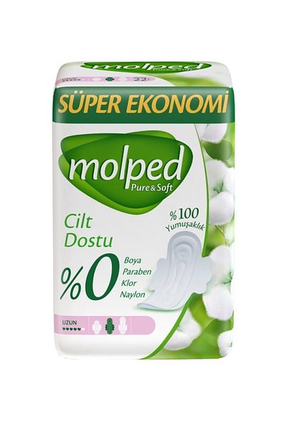 Molped Pure & Soft Super Economical Long 20pcs