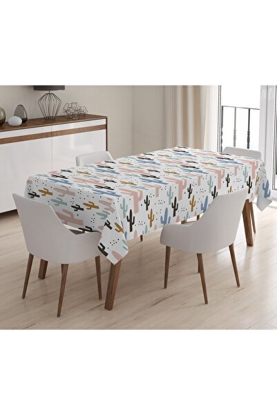 Evmila Štampano Somot Tekstura Stolnjak