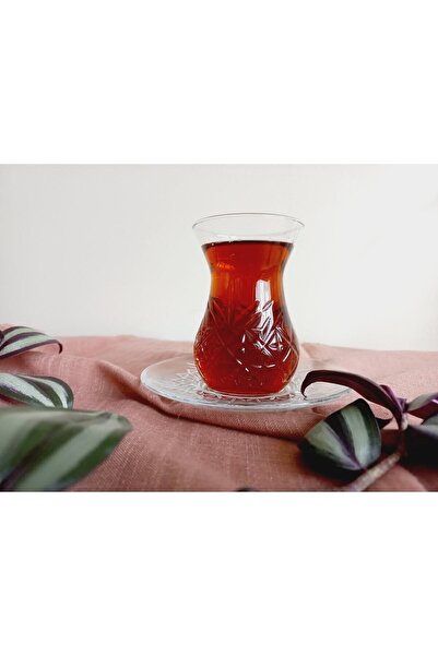 Paşabahçe Tea Cup Timeless 12 Piece Tea Set Set