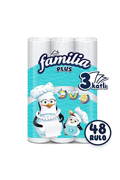 Familia Plus Kağıt Havlu 48 Rulo (12 Rulo X 4 Paket)