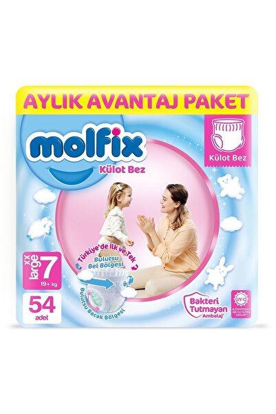 Molfix Külot Bez 7 Beden Xx Large Aylık Avantaj Paketi 54 Adet