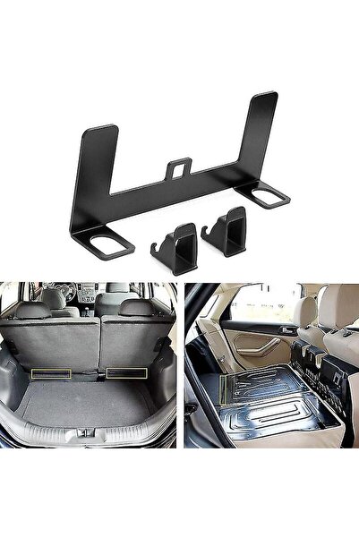 Lüx Ofis Isofix Oto Koltuğu Aparatı(METAL 4MM KALINLIKTA) Çoğu Araca Uygun Ve Kılavuz Plastiği