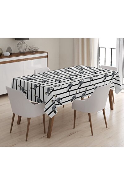 Evmila Štampano Somot Tekstura Stolnjak