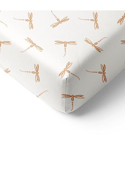 Evmila Modern Pattern Printed Double Sheet Set 160x200 Cm - White