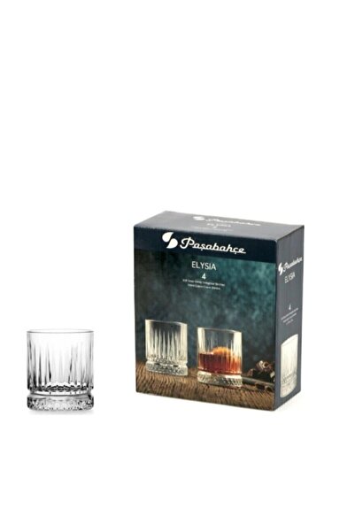 Paşabahçe Elysia Viski Bardağı 4'lü (210CC)