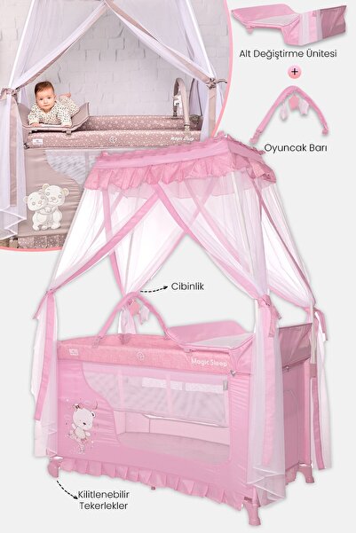 LORELLİ Πατούτ πλιάμπιελ στυλ μπαλακλάκι Magic Sleep, με αξεσουάρ, Μέλοου Ρόο...