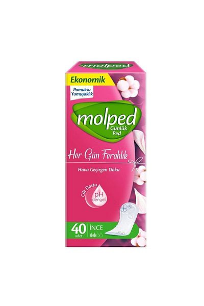 Molped Daily Incelilk 40 Pieces Shower Freshness