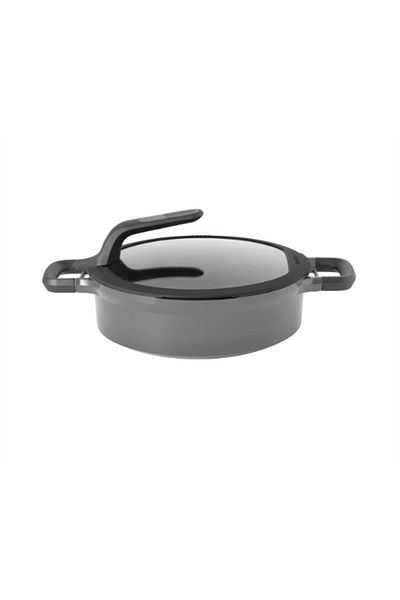 Berghoff 26cm Gem Gem Gray Cast Shallow Pot
