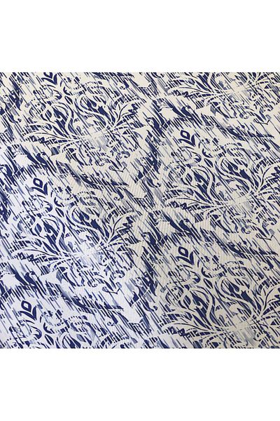 Evmila Model Modern Imprimat Dublu 200x220 Cm 2 Piese 50x70cm Set Pilomă - Albastru