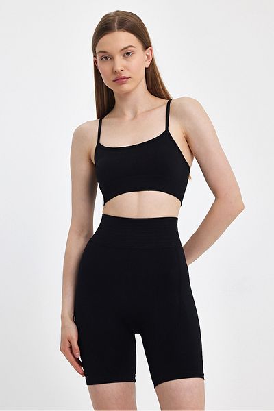 cervus Jambiere sport cu talie înaltă - Set de pantaloni scurți și bustiere pentru femei fără cusături