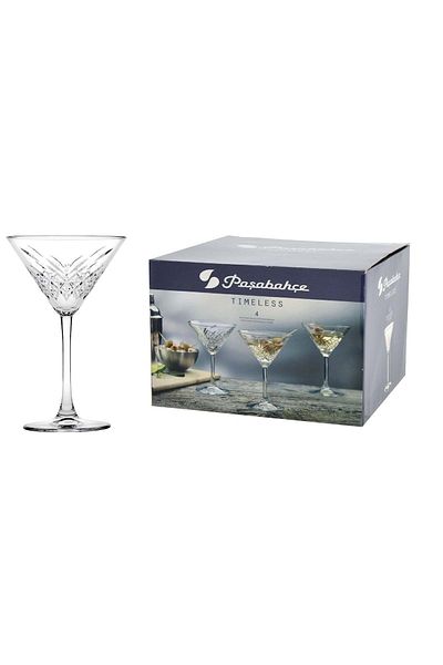 Paşabahçe تايملس 4 قطع زجاج 440176