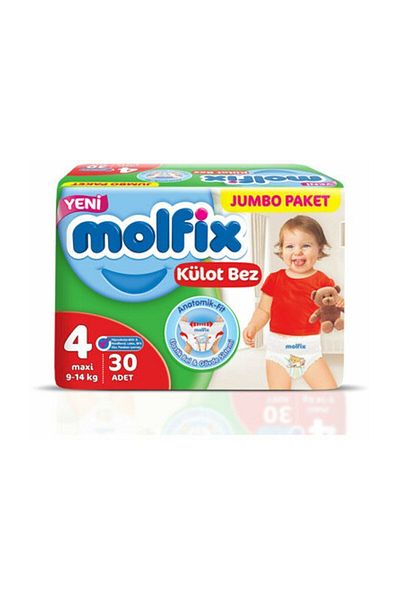 Molfix Size 4 Maxi Panty Diapers 30 Pieces