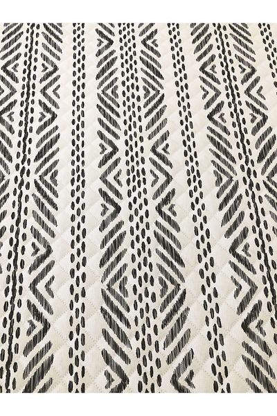 Evmila Modern Pattern Double Printed Pique (200x220 Cm) Colorful