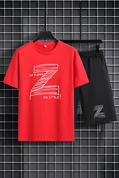 MYADA Z Style Набір для дітей з принтом, 2 предмети - велосипедний комір, шор...