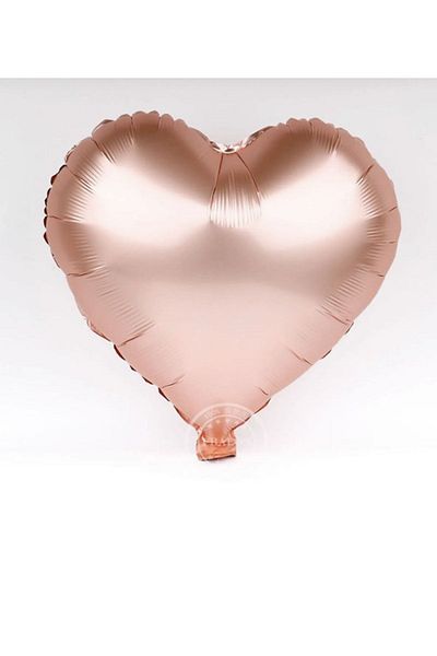 Öztürkpartievi Rosegold Heart Foil Balloon
